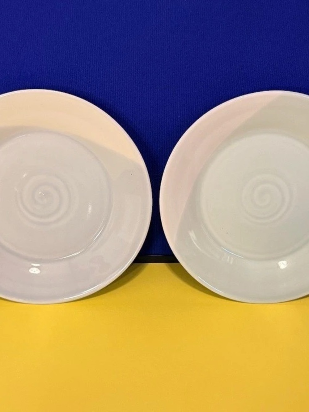 Royal Doulton 1815 Tapas Plates Set of 2 Pastel Blue Green 6.5"